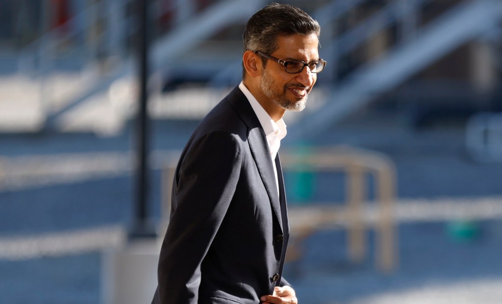Alphabet and Google CEO Sundar Pichai